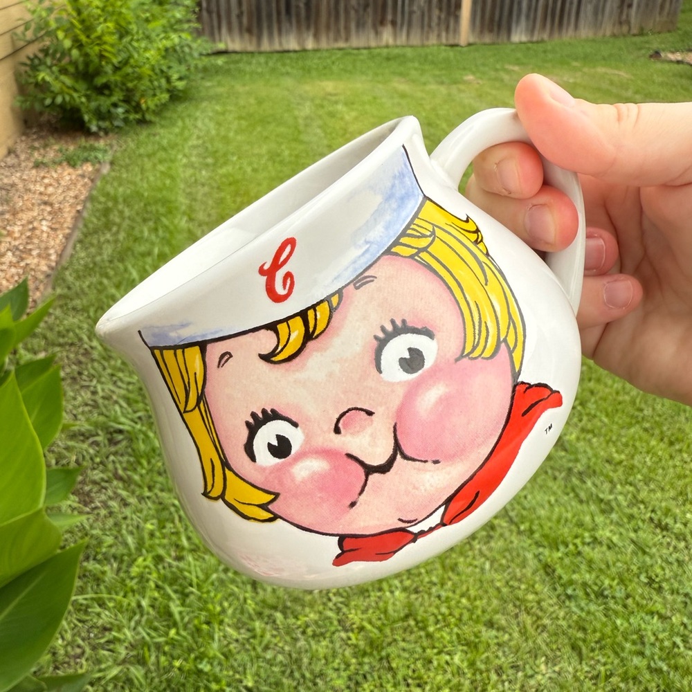 Vintage Sailor Boy Ceramic Mug